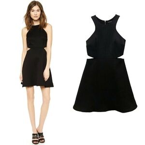 Club Monaco Tika cut-out mini dress